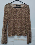 NEW YORK 100% Nylon Blouse
