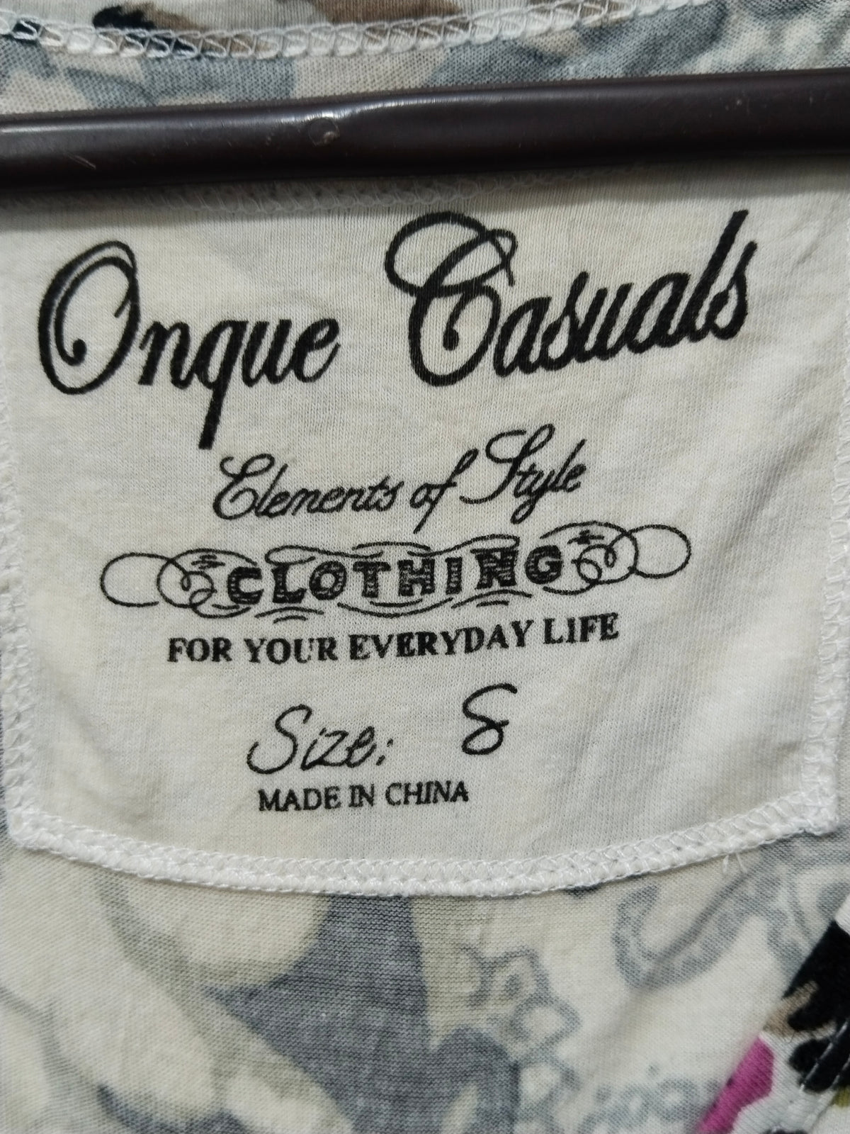 Onque Casuals brand Women's Printed Short-Sleeve Top / T-Shirt