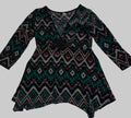 V_ Neck Tunic Top 94% Polyester
