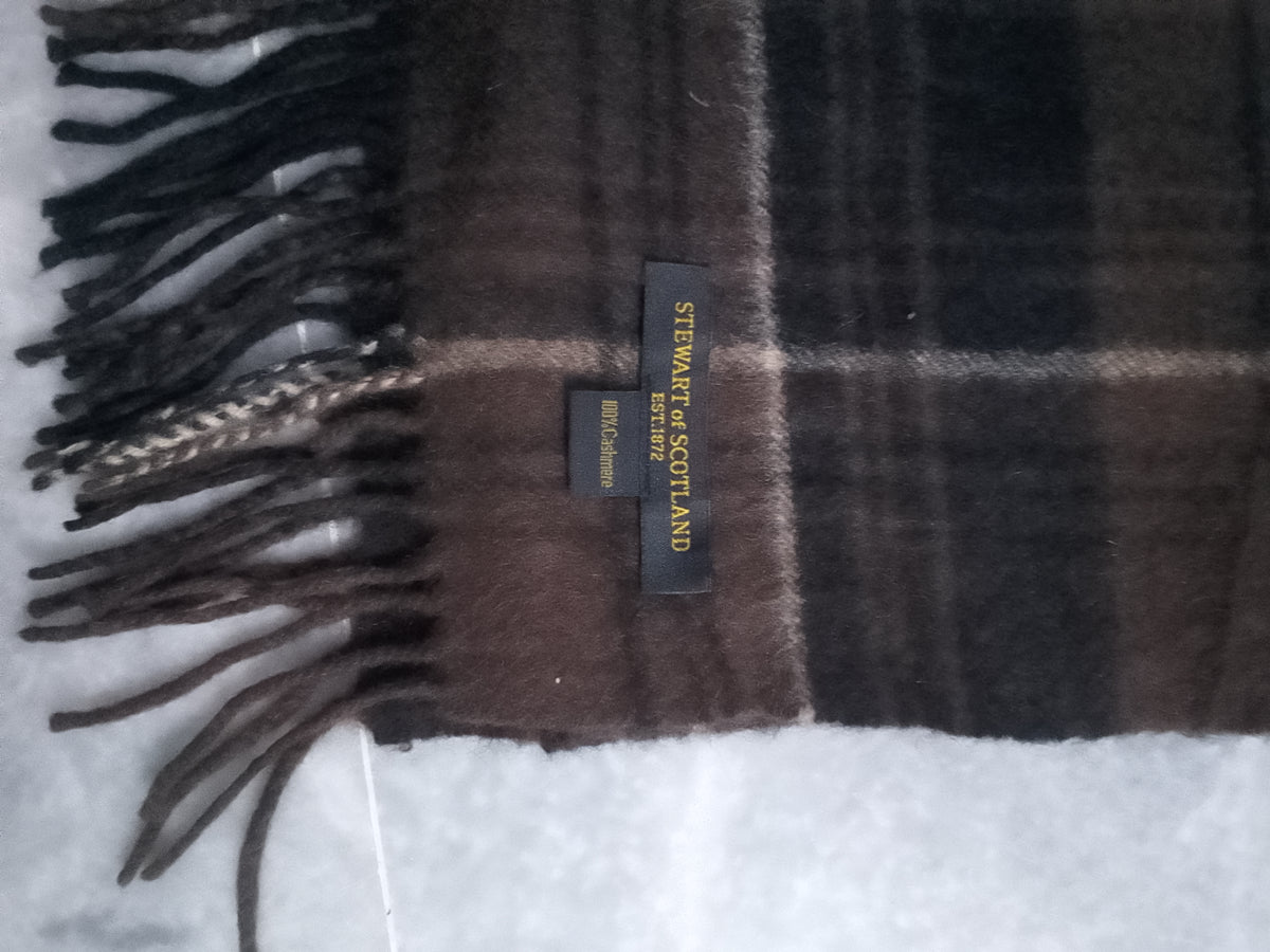 Stewart's Of Scotland Scarf (100% Cashmere)