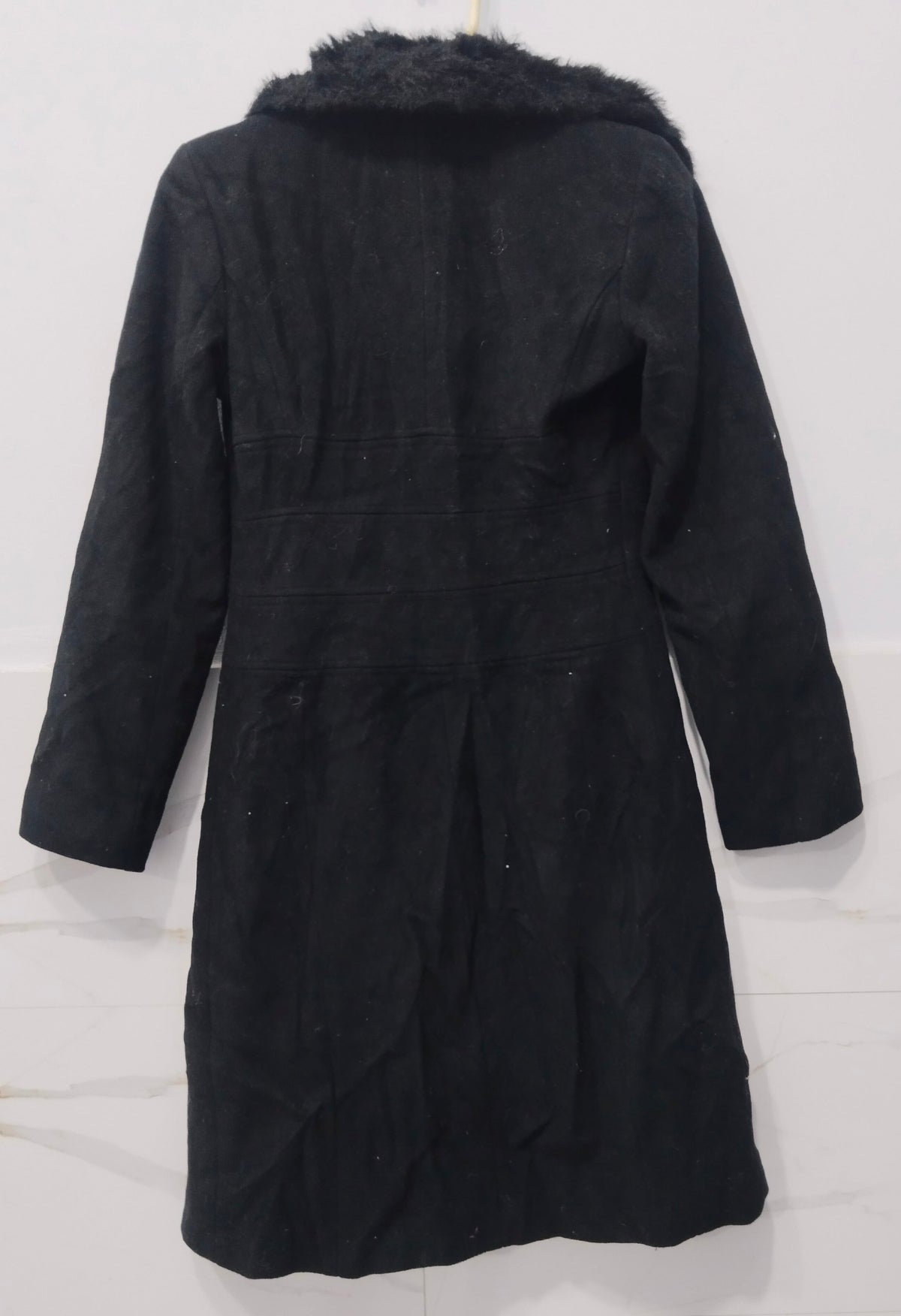 bebe Women's Long Coat 100% Wool