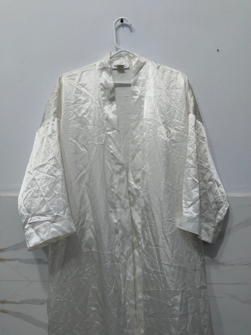Christian Dior Women's Short Sleeve Long Dress