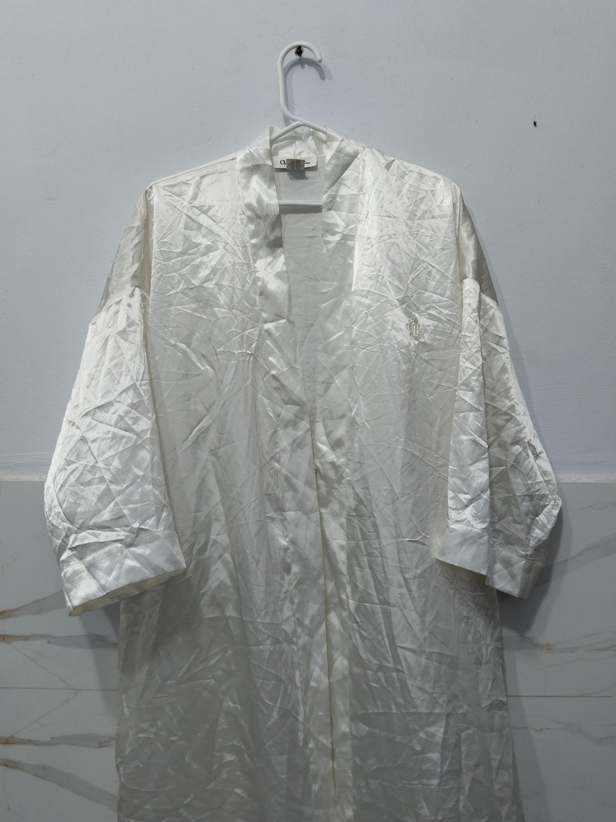Christian Dior Women's Short Sleeve Long Dress
