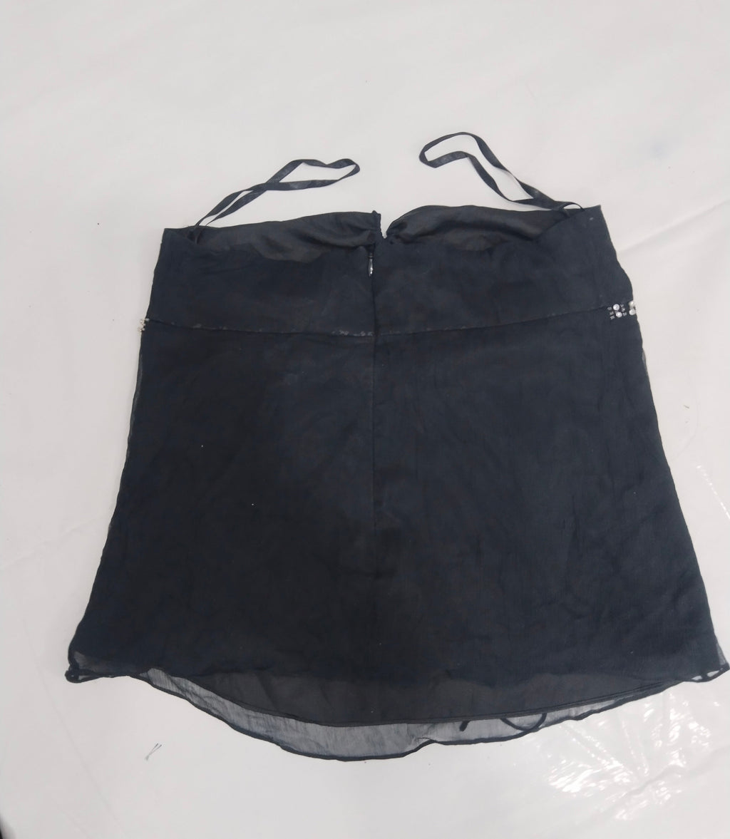 Express Design Studio Top 100% Silk