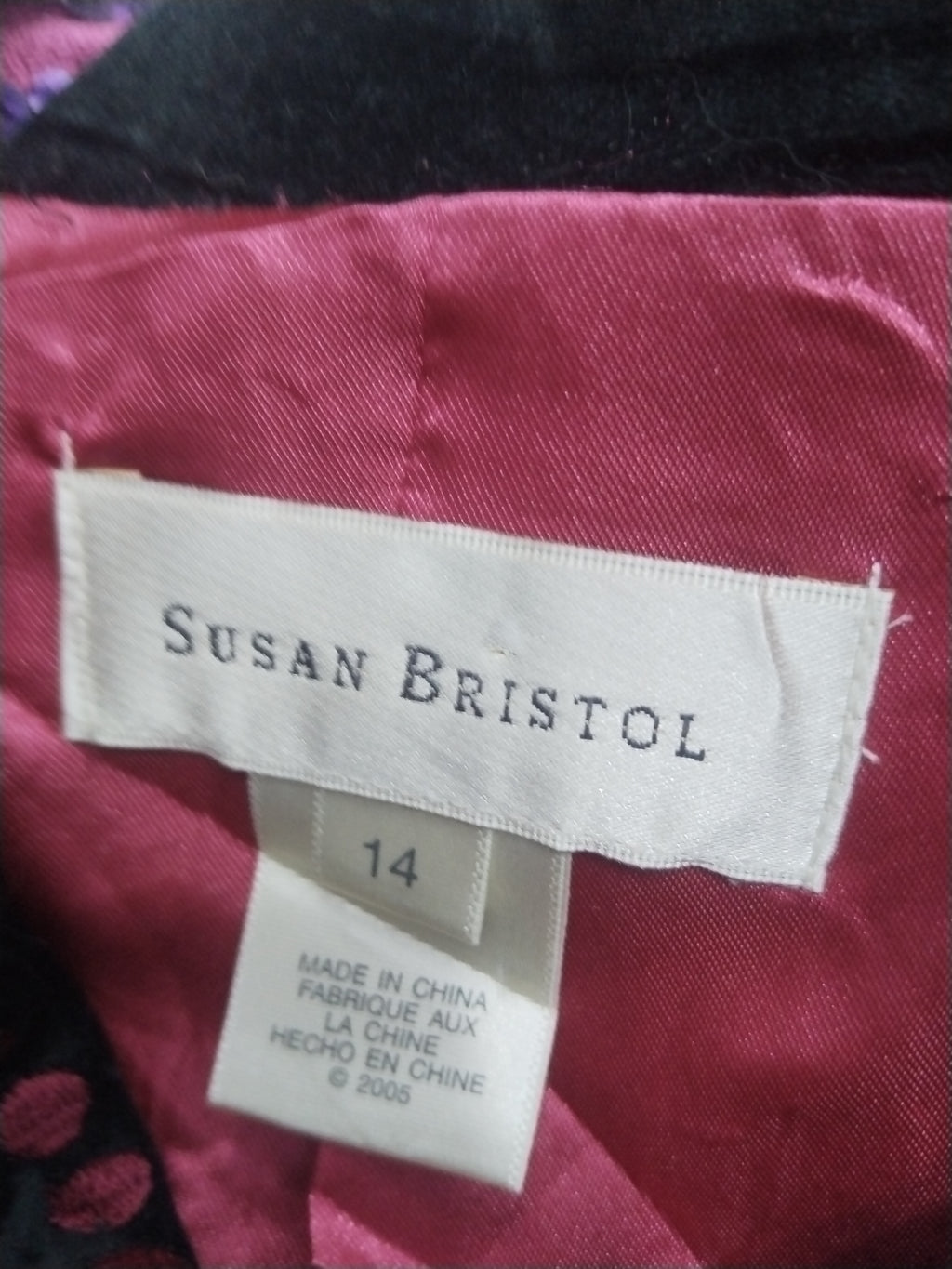 Susan Bristol Women's Collar Jacket