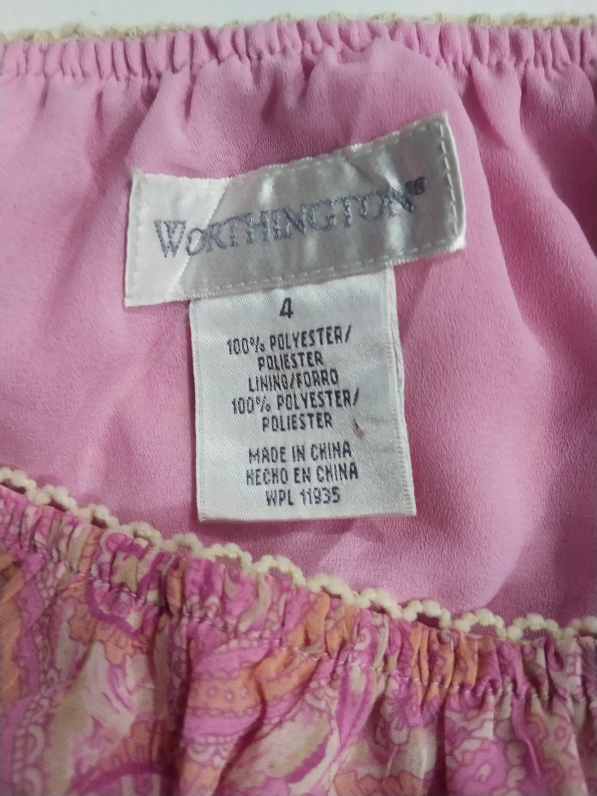 Worthington 100% polyester Skirt