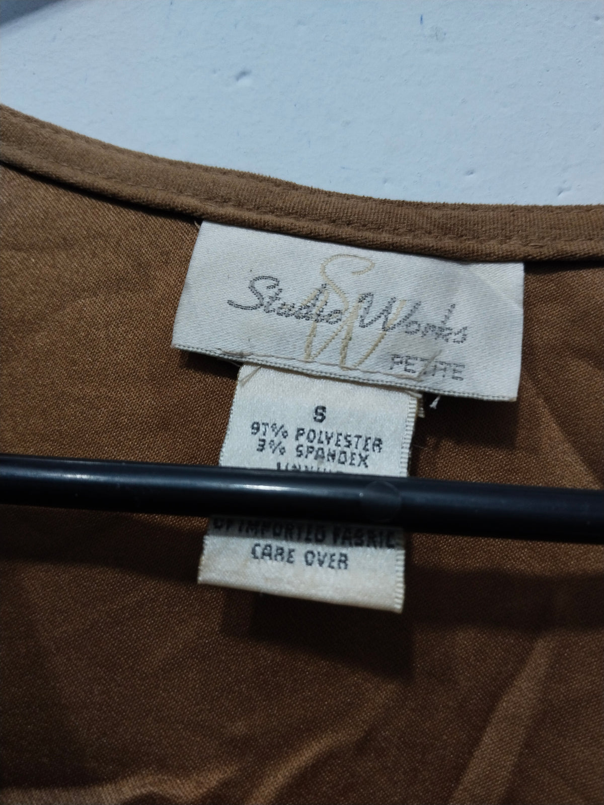 Studio Works Emboridered button-Front Vest