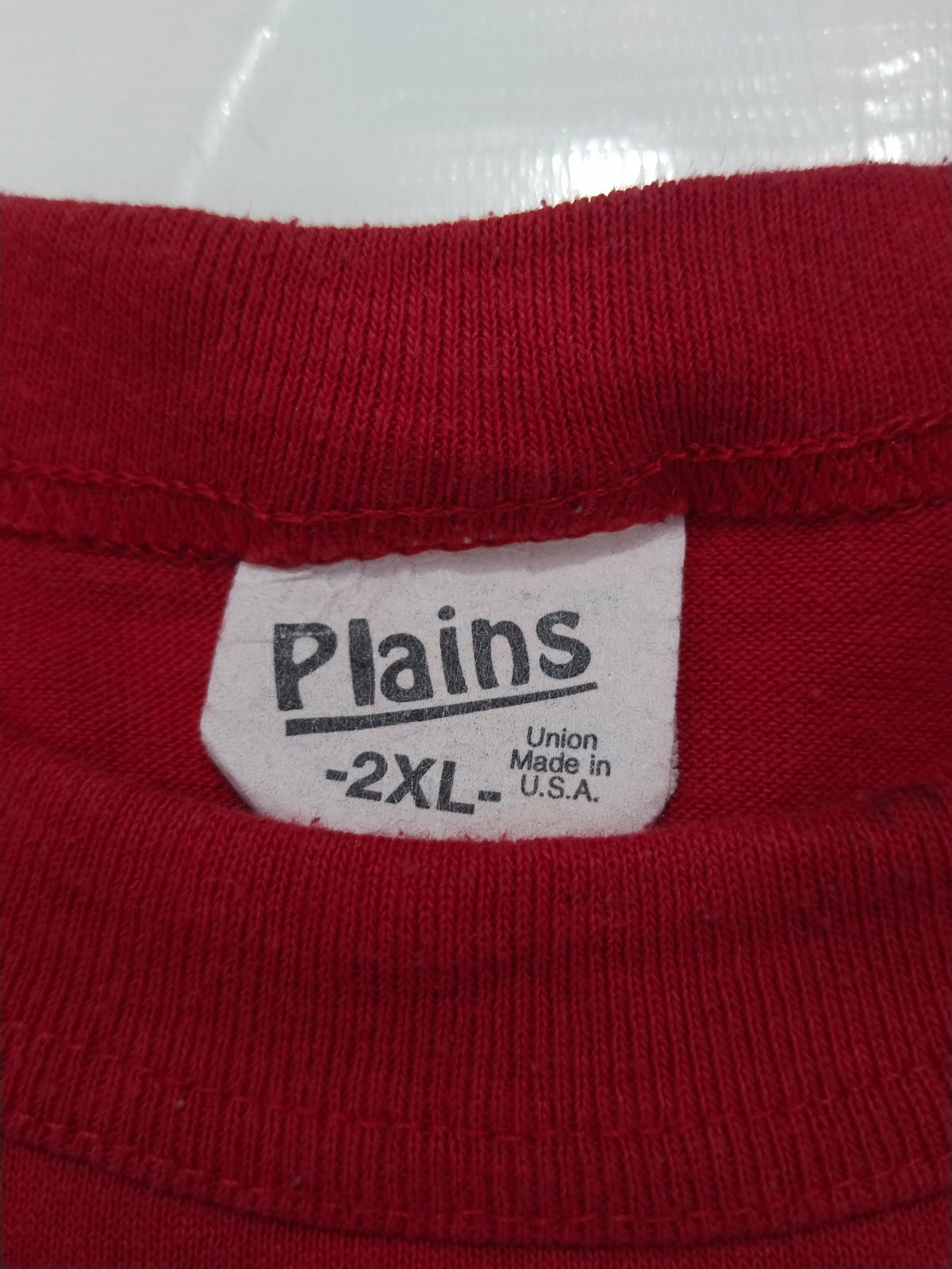 Plains Single Stitch T-Shirt