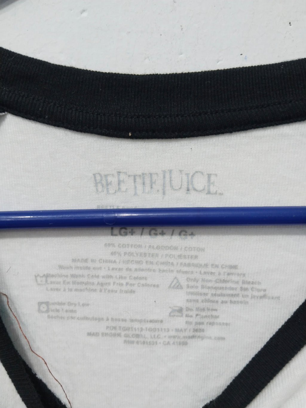 Beetlejuice Y2k Women's Top