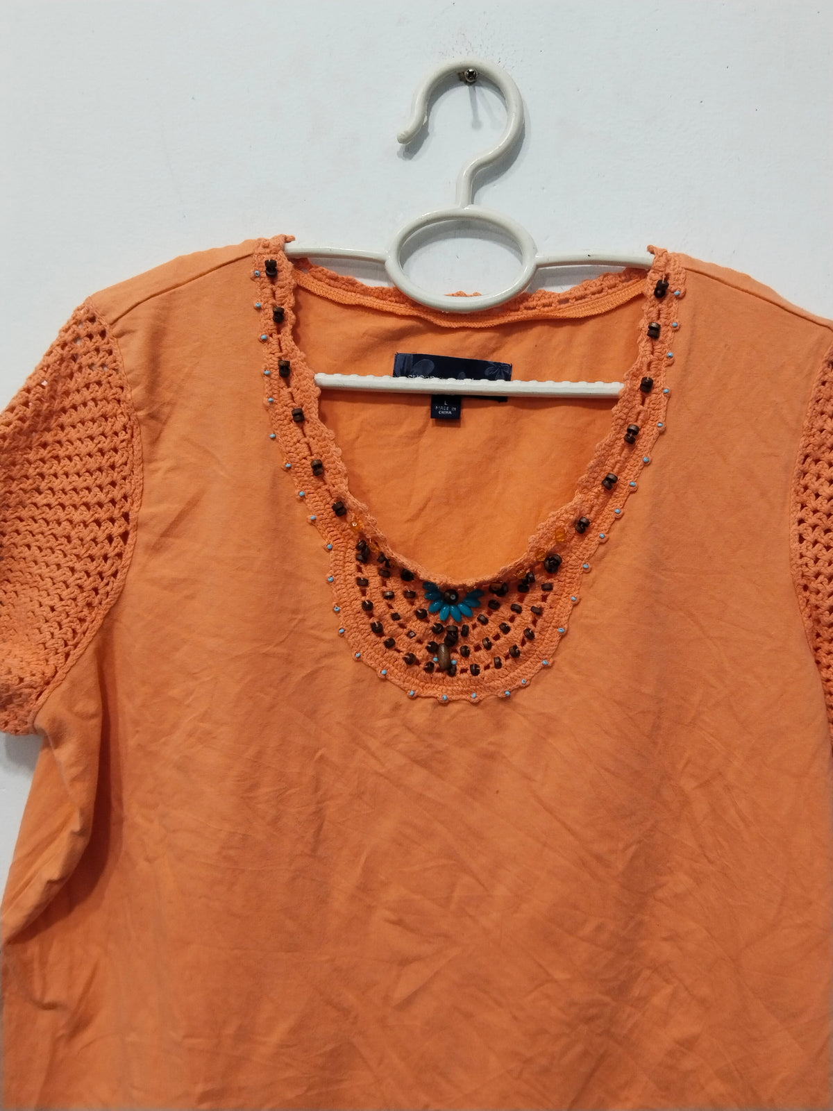 Susan Graver Short sleeve Shirt