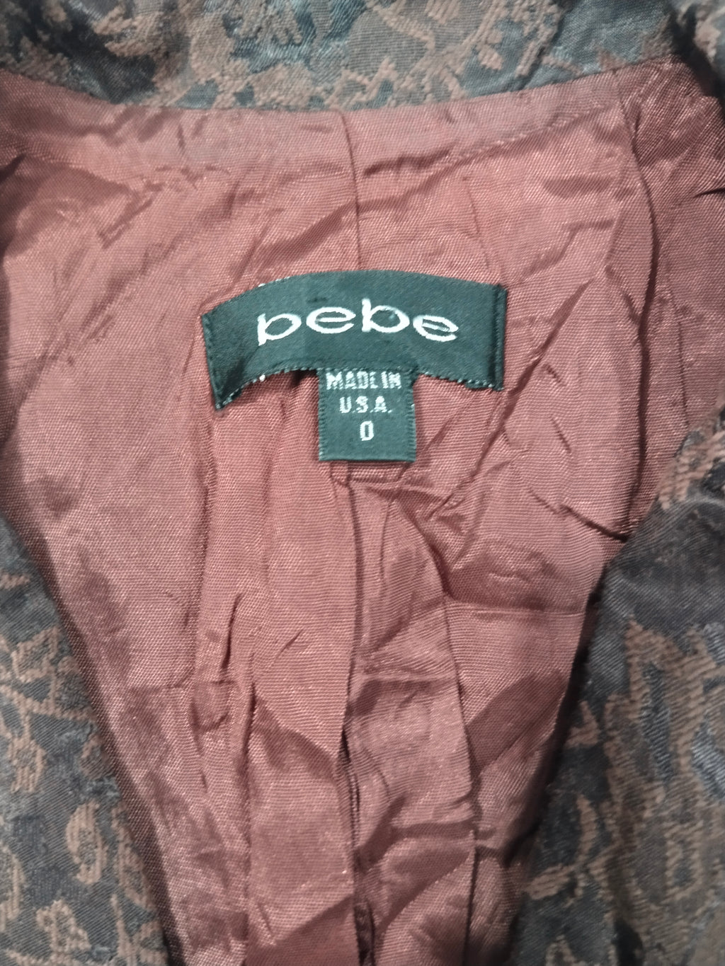 Bebe Long Sleeve Coat