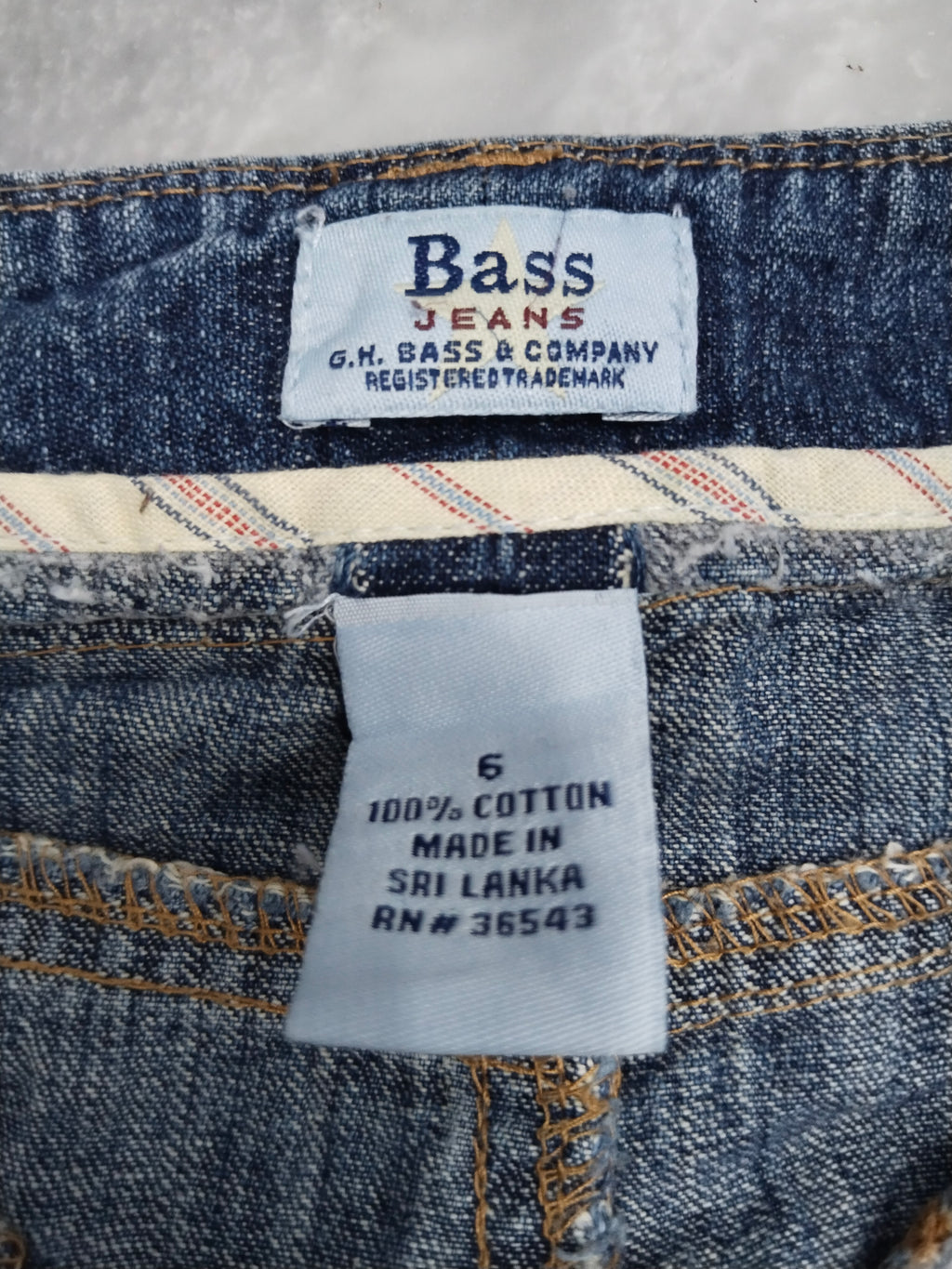 Bass Jeans Women's Skirt 100% Cotton