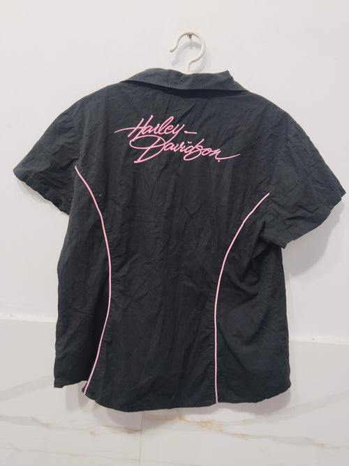 Harley Y2k Short Sleeve Shirt