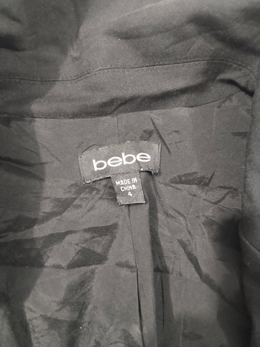 Bebe Coat Without Sleeve