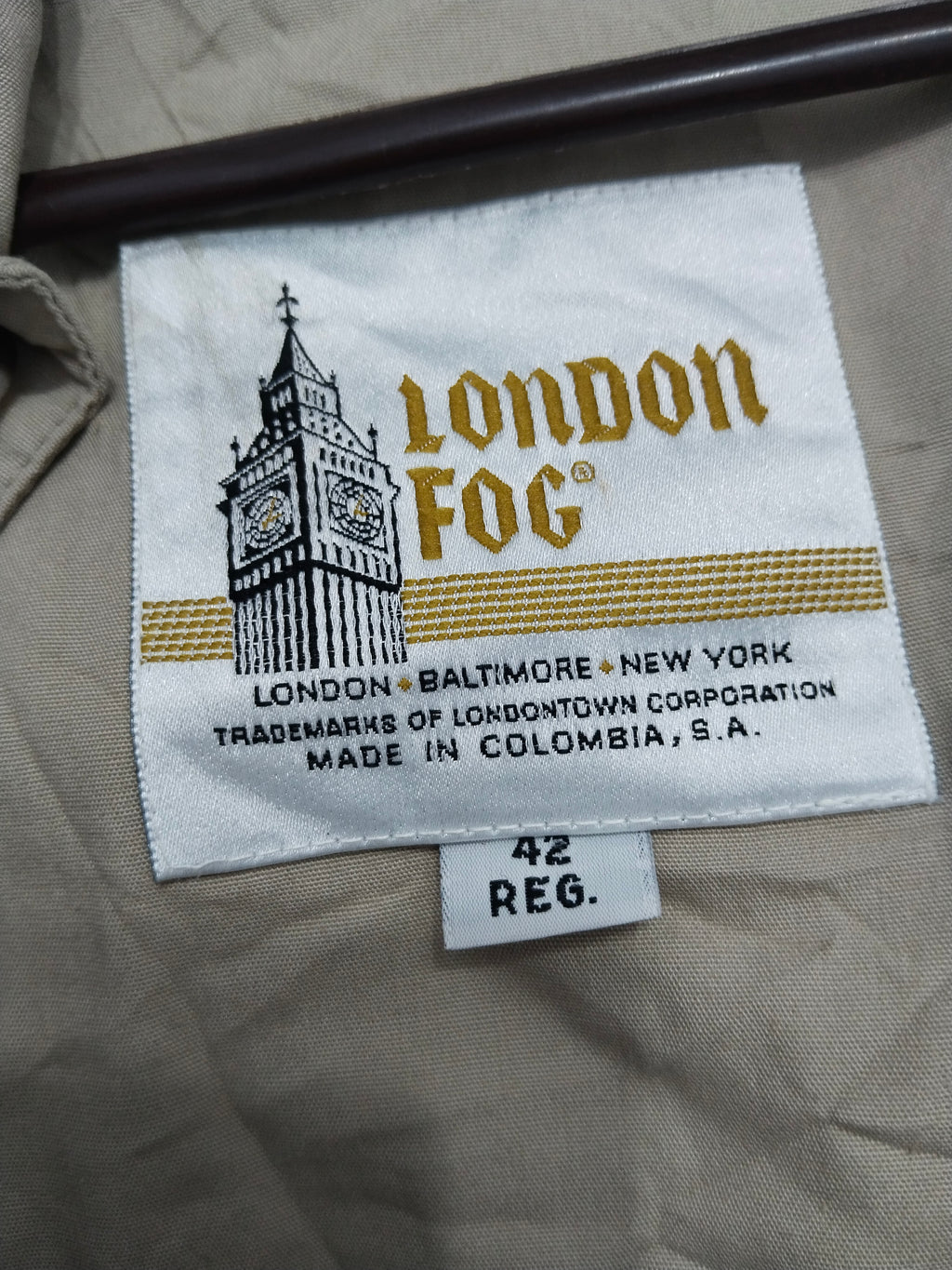 London Fog Men's Collar Jacket