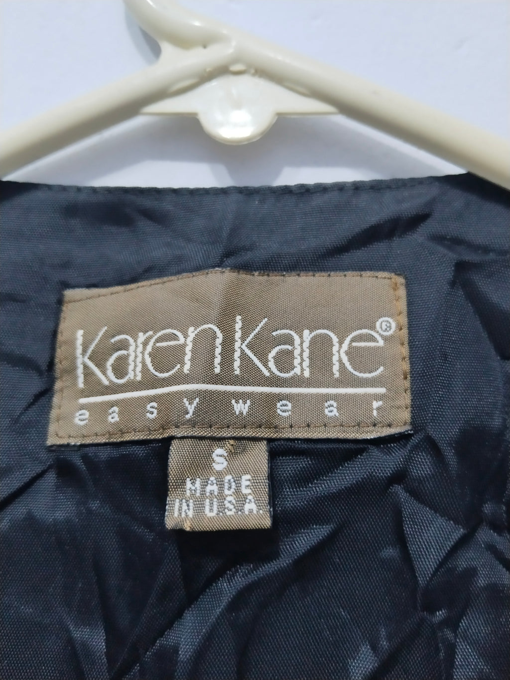 Karen Kane Women's Emboridered button-Front Vest