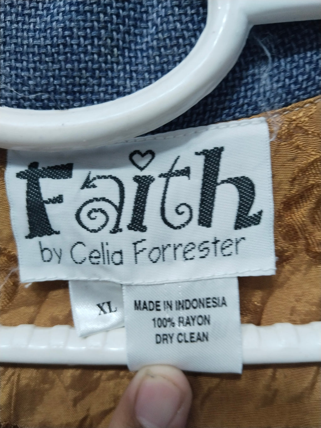 Faith Women's Front Button Vest