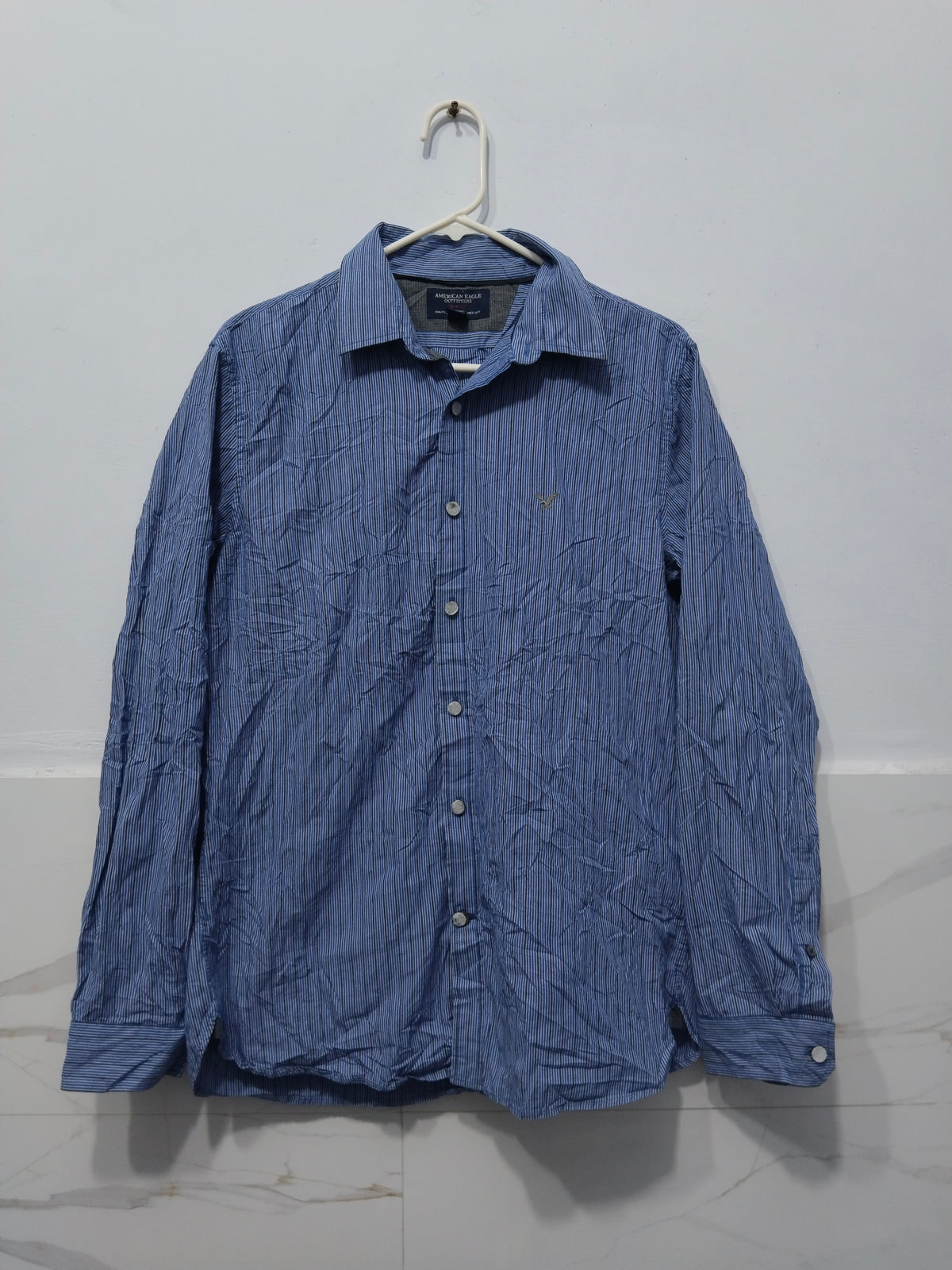 American Eagle  Men's Dress Shirt 100%Cotton