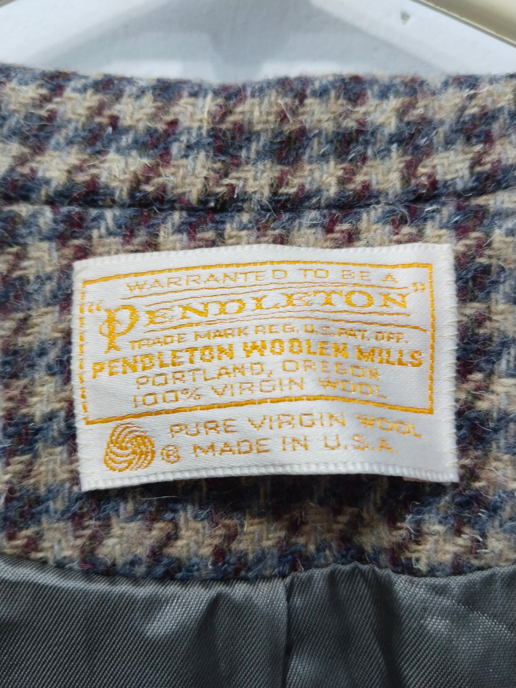 PENDLETON 100% Wool Coat