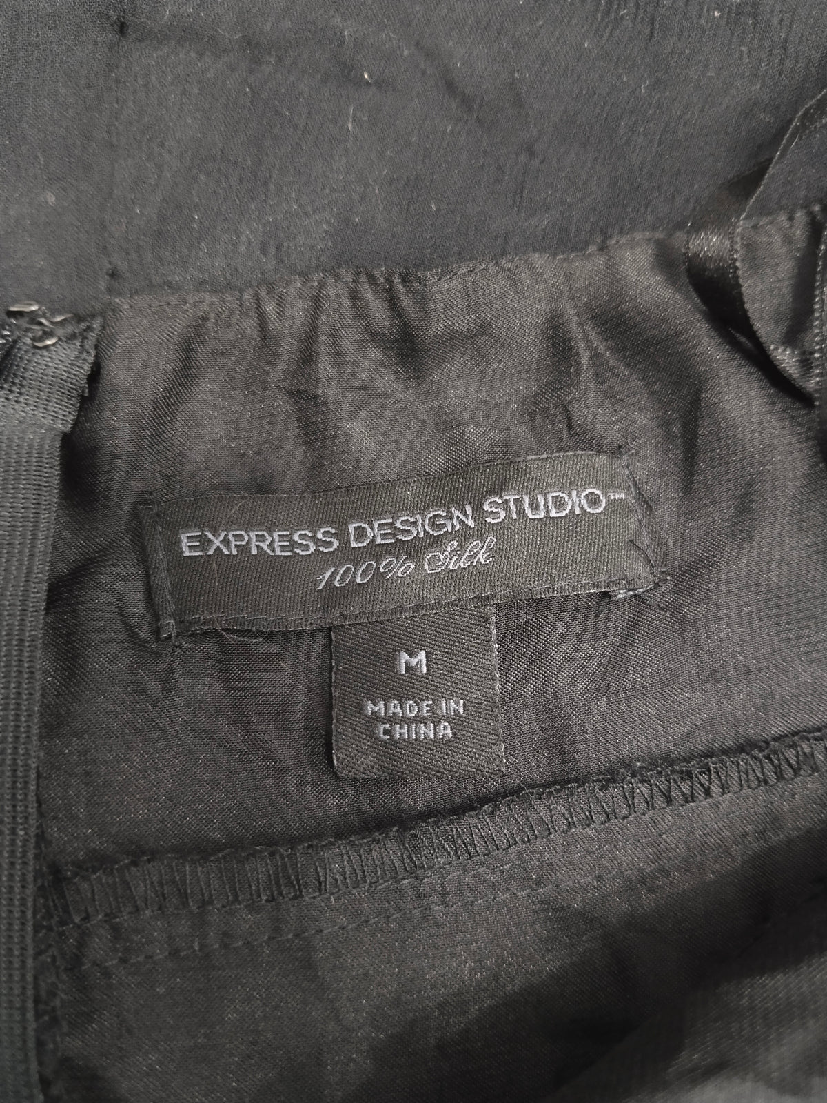 Express Design Studio Top 100% Silk
