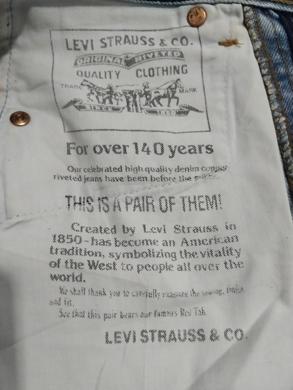 Levi Strauss Rework Pant