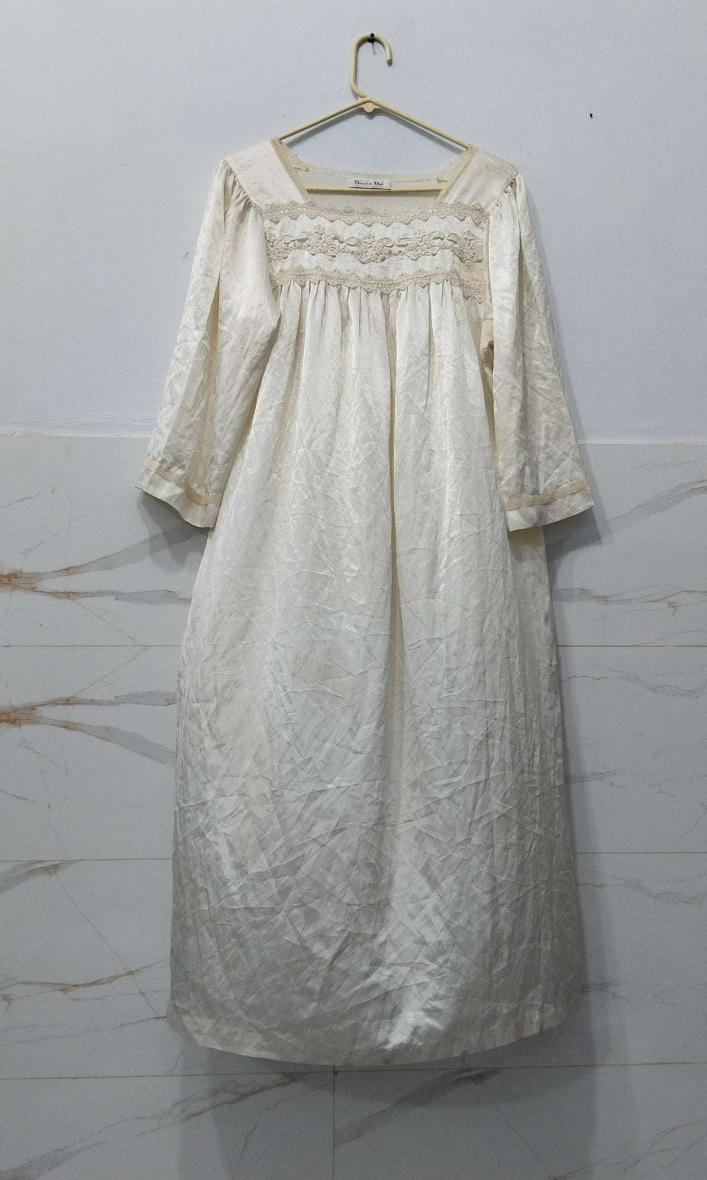 Christian Dior Womens Silk Long Dress