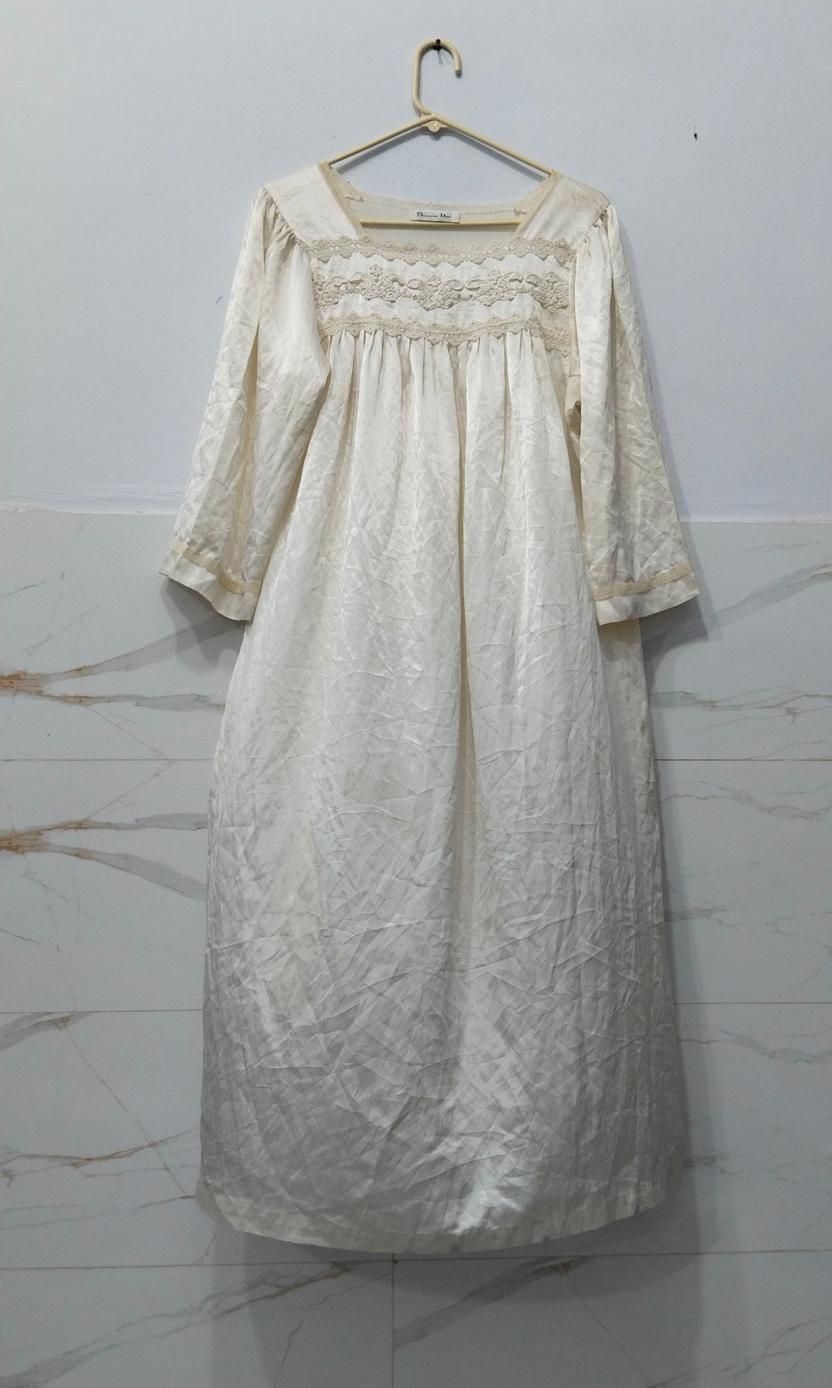 Christian Dior Womens Silk Long Dress