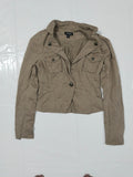 Bebe 98%Cotton Full Sleeve Coat