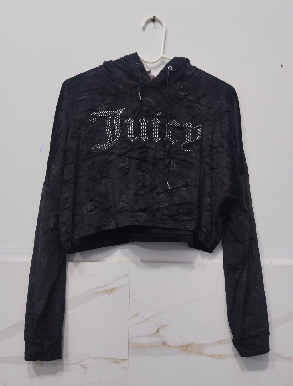 Juicy Couture Long Sleeve  Hoodie 95% polyester