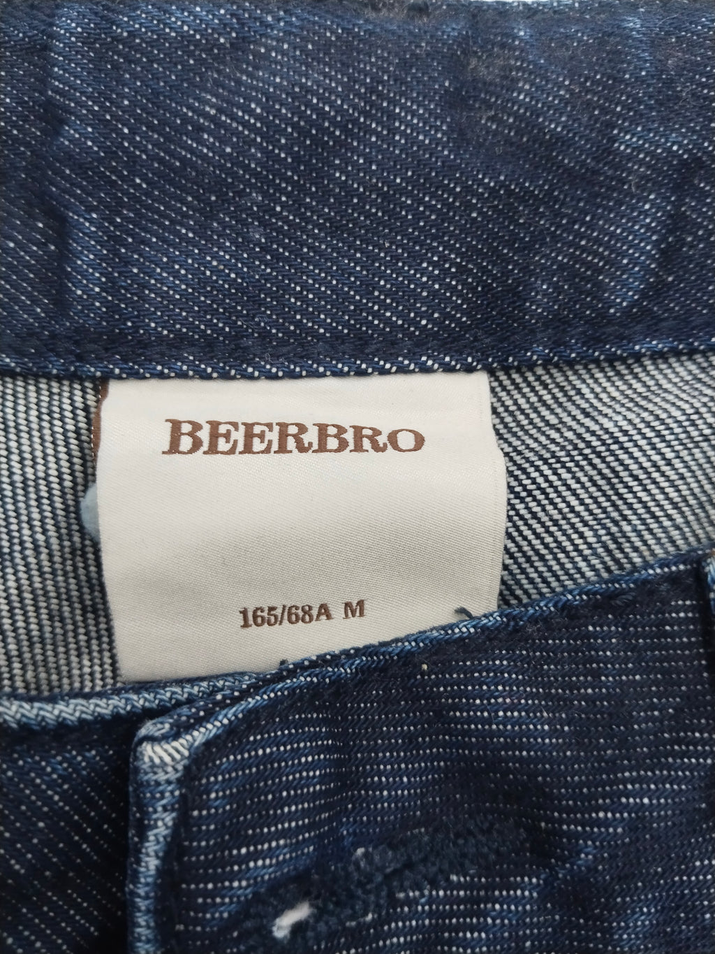 BEERBRO women's Wide-Leg Graffiti Baggy Jeans