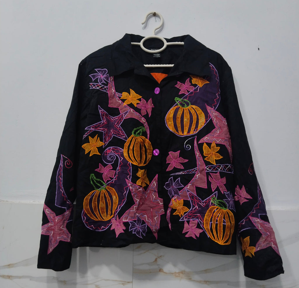 Hona Women's Long Sleeve Coat 100%Polyester