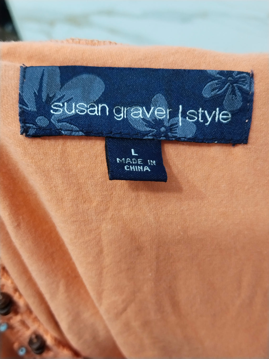 Susan Graver Short sleeve Shirt
