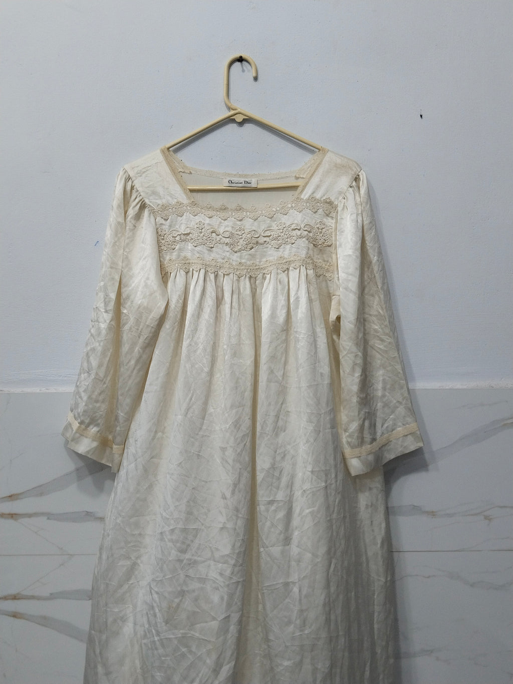 Christian Dior Womens Silk Long Dress
