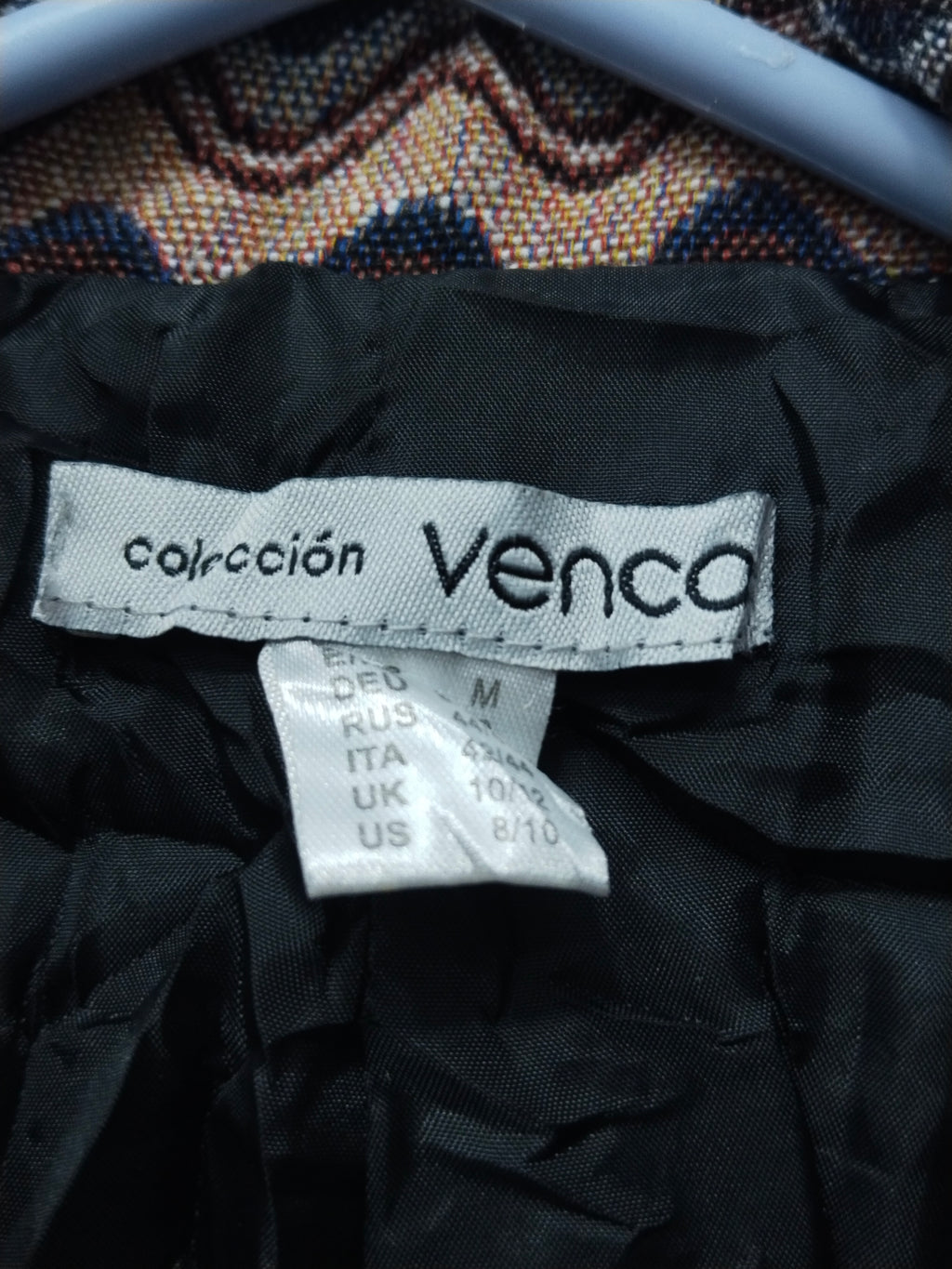 Venca embroidered button-front Coat