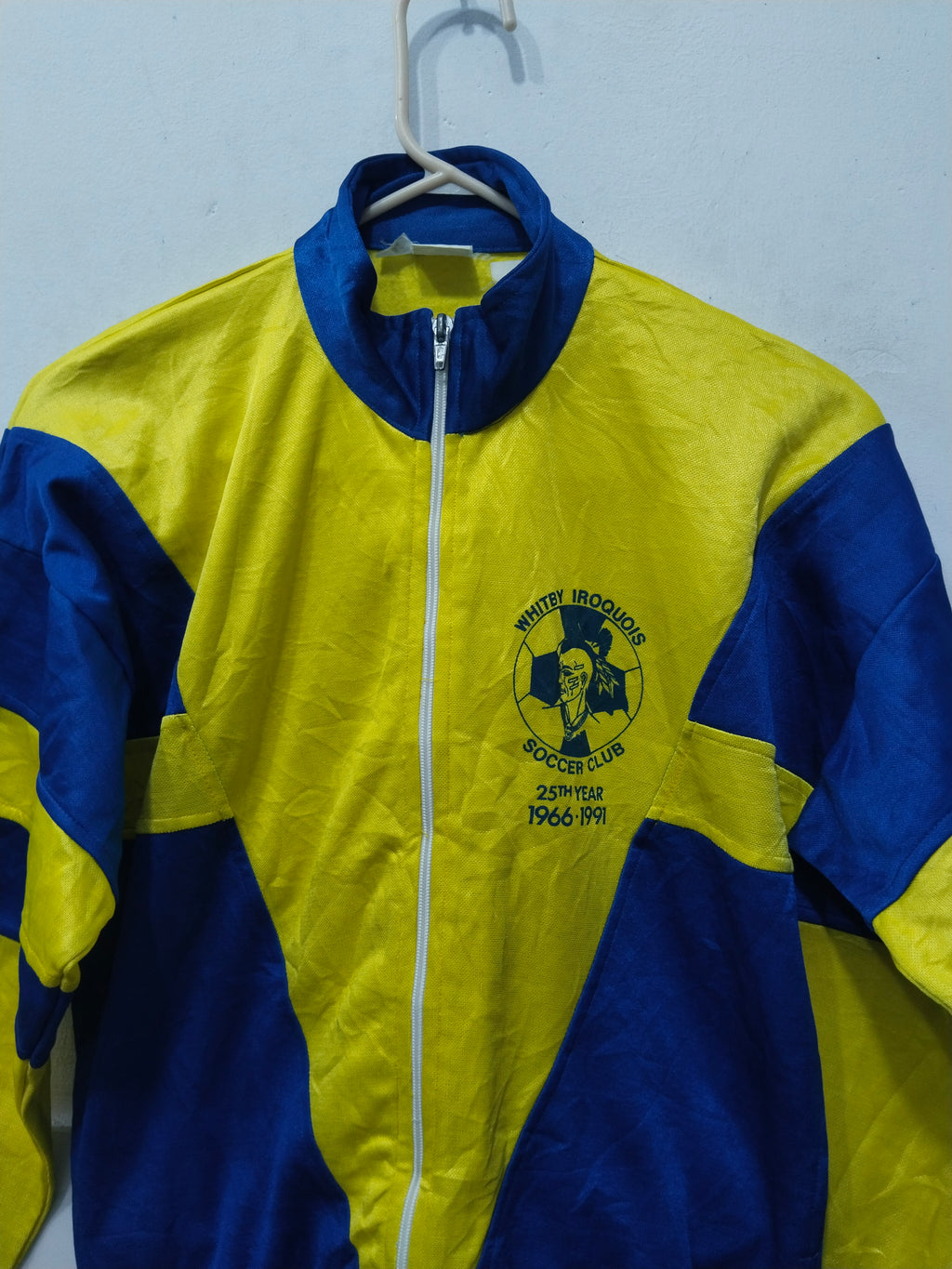 Yellow Blue Track Jacket – Retro Sportswear