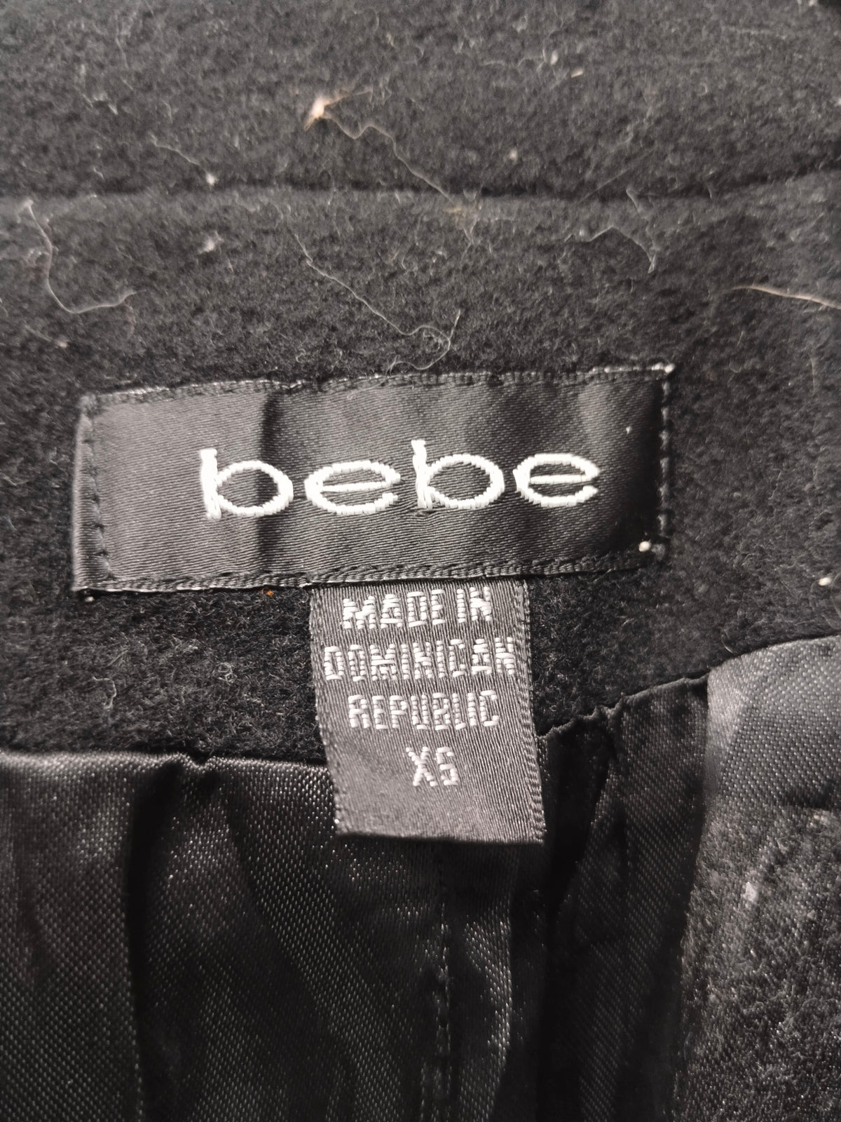 bebe Women's Long Coat 100% Wool