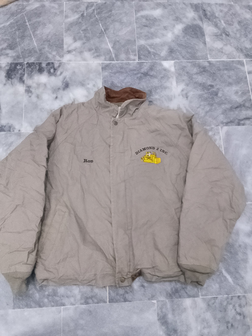 Vintage Walls Tan Workwear Jacket