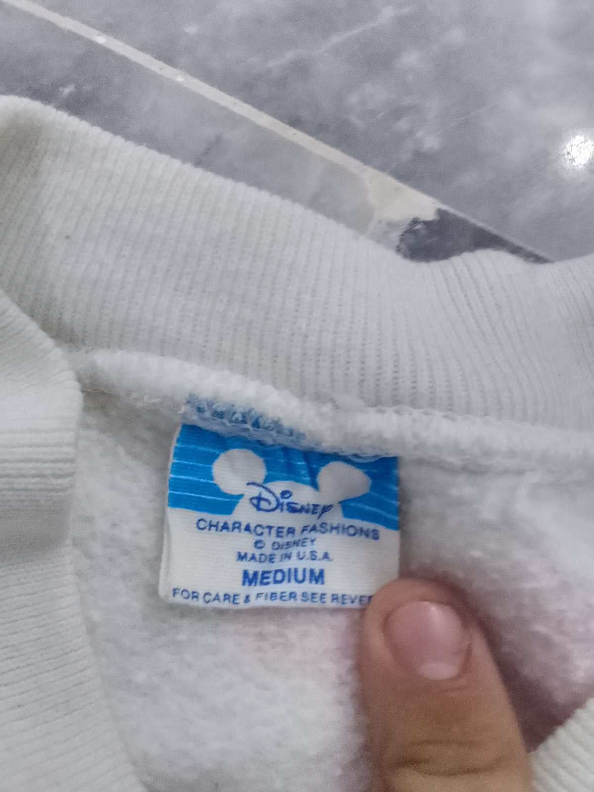 Vintage 80s Walt Disney World Epcot Center Mickey Mouse Sweatshirt