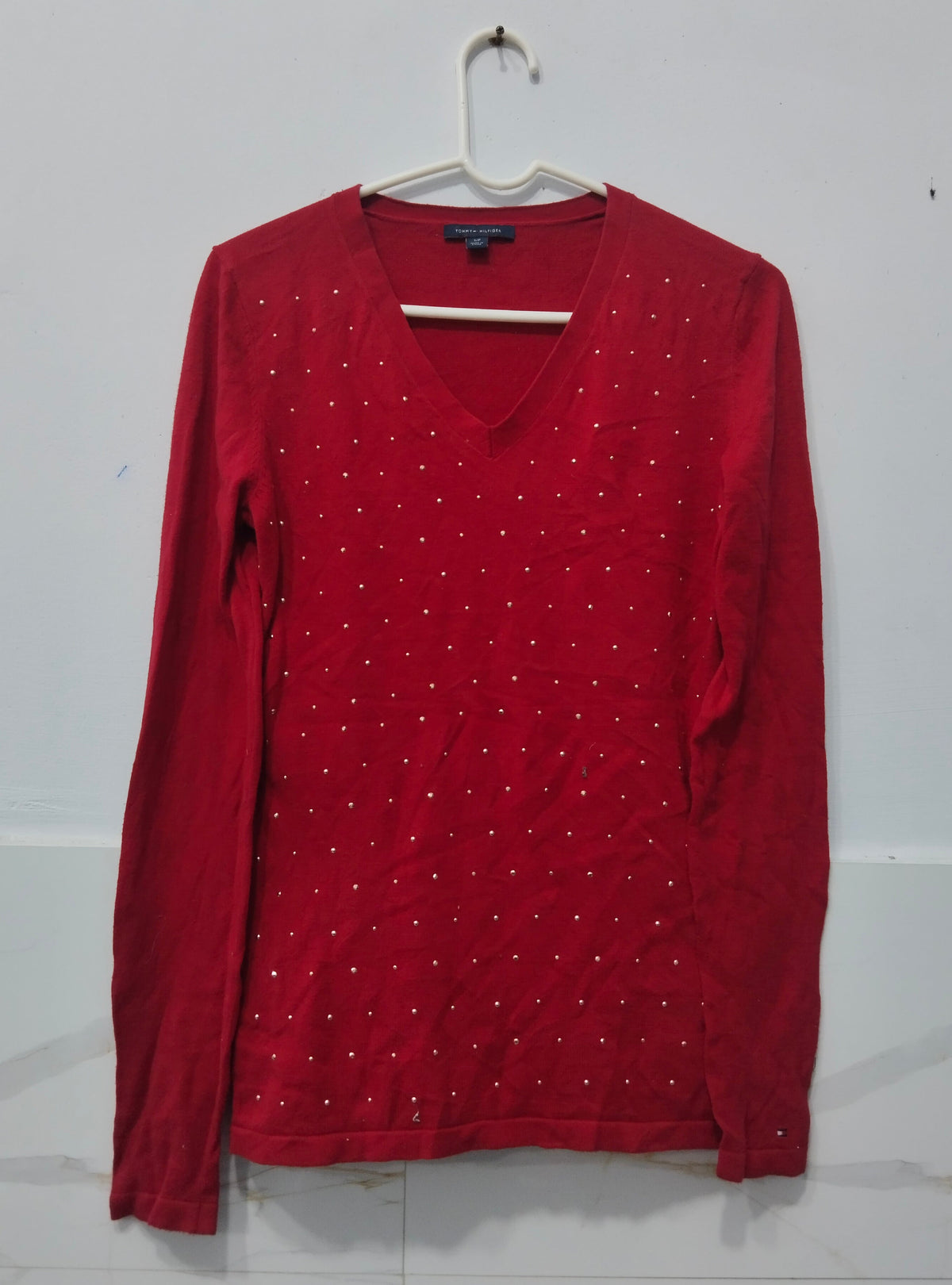 Tommy Hilfiger Women's V-Neck Jersey