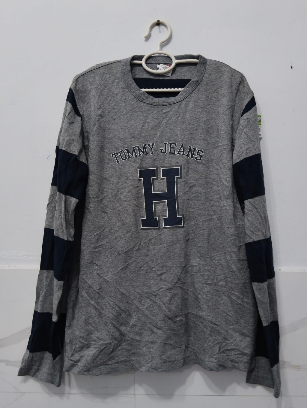 Tommy jeans Long Sleeve Graphic T-Shirt 100%Cotton