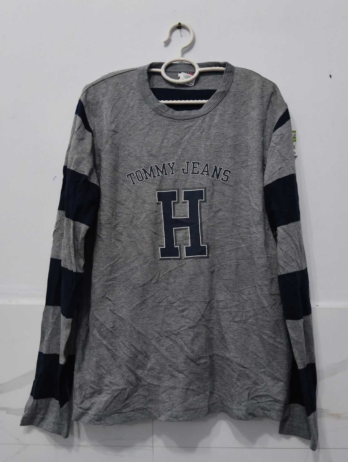 Tommy jeans Long Sleeve Graphic T-Shirt 100%Cotton