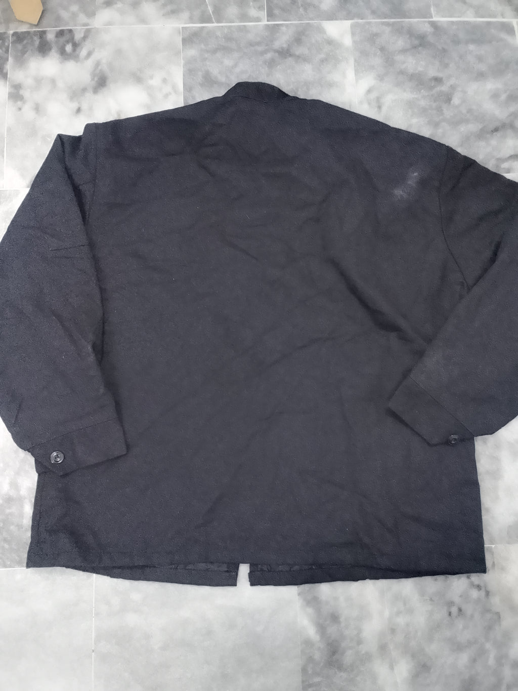 Vintage Red Kap Black Insulated Work Jacket