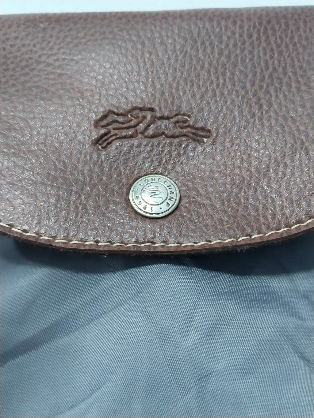LONGCHAMP PURE LEATHER  BAG