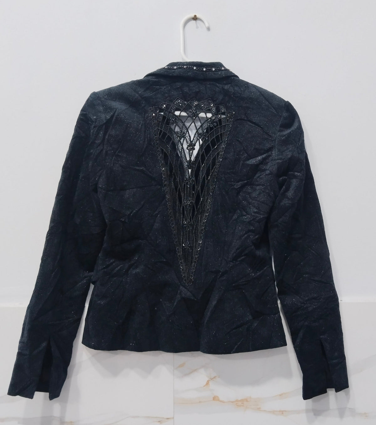 Bisou Women’s Embellished Blazer Jacket