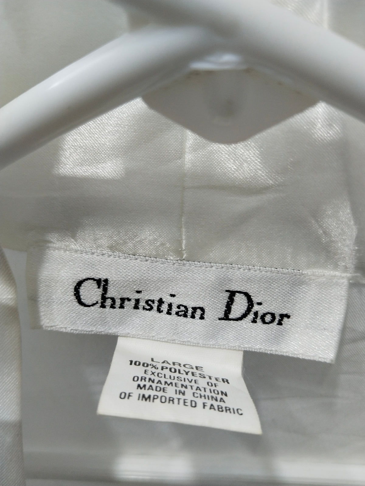 Christian Dior Women's Short Sleeve Long Dress