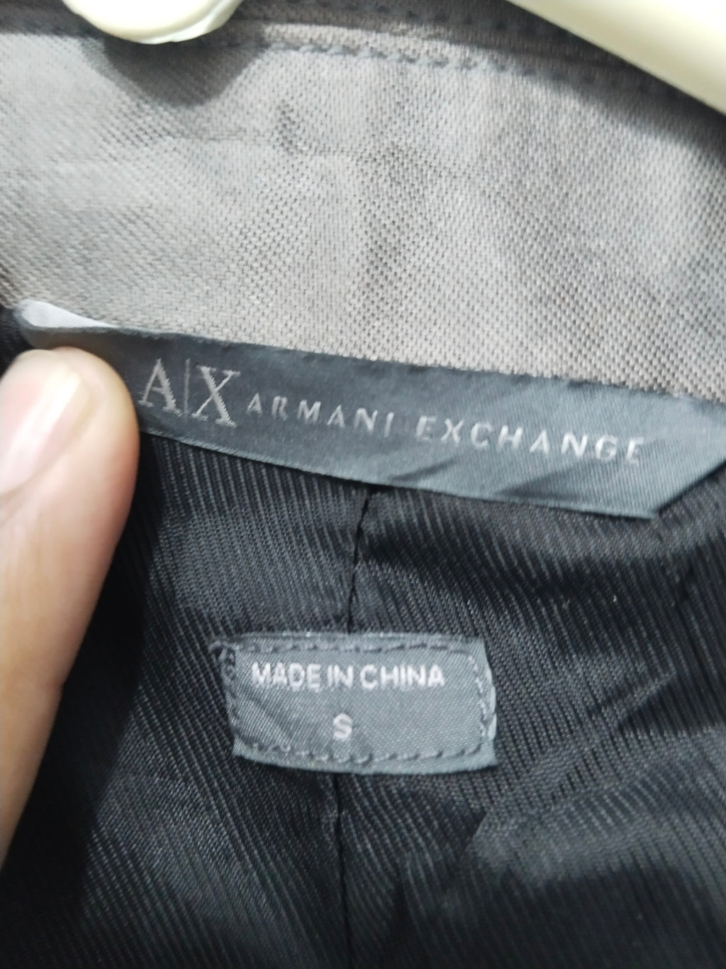 Men’s Grey Vintage-Style Leather / Casual Blazer Jacket