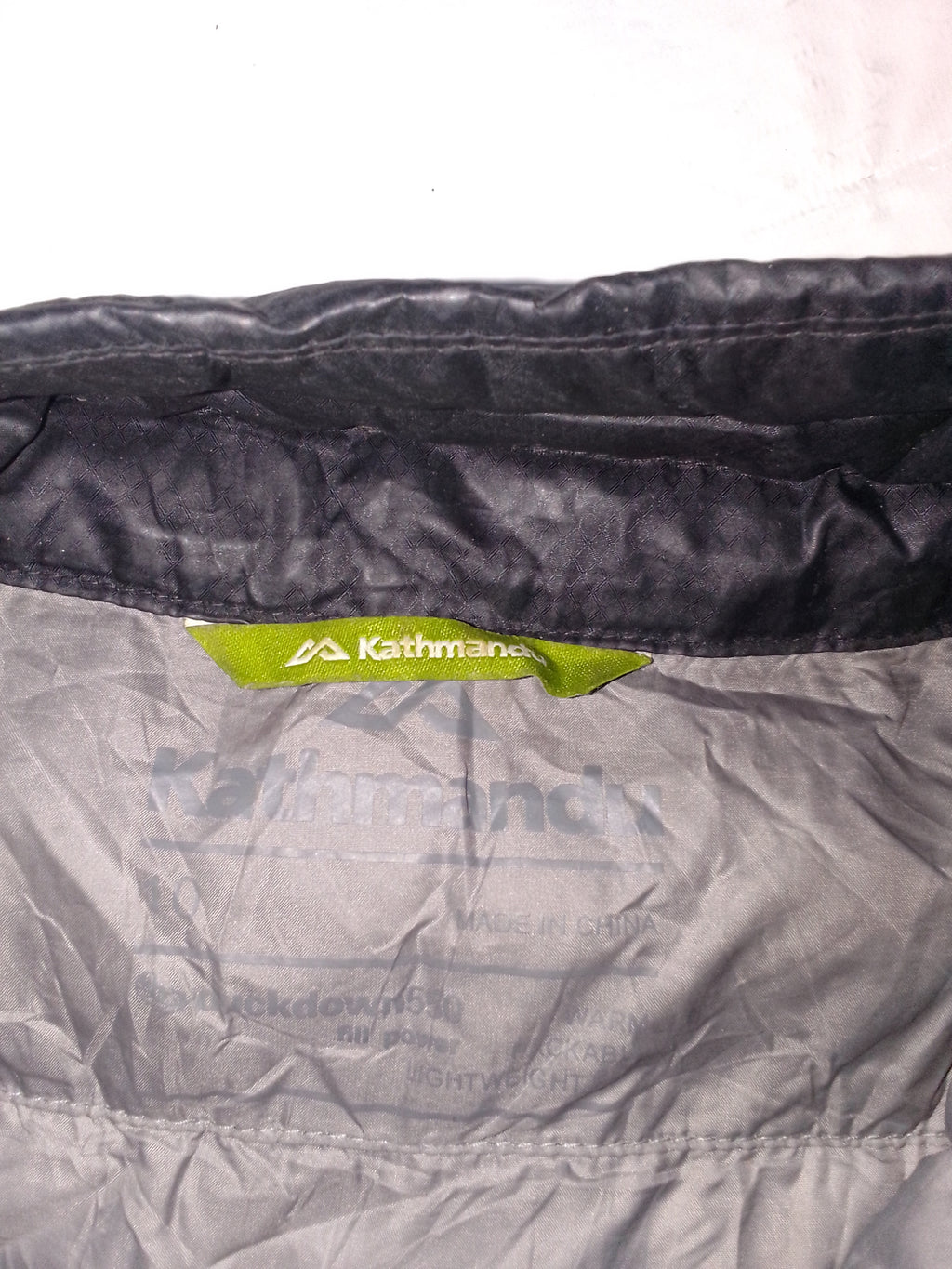 Kathmandu Duckdown 550 Fill Power Lightweight Puffer Jacket