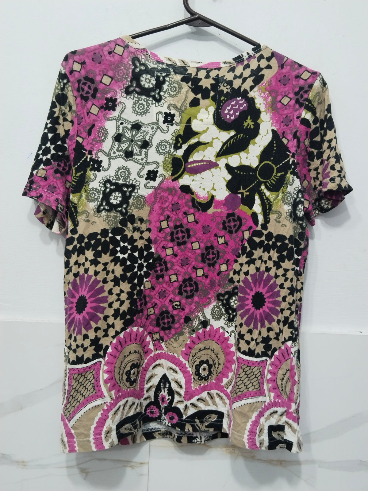 Onque Casuals brand Women's Printed Short-Sleeve Top / T-Shirt