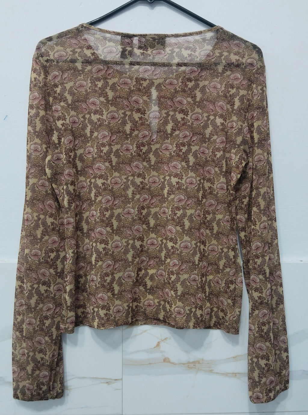 NEW YORK 100% Nylon Blouse