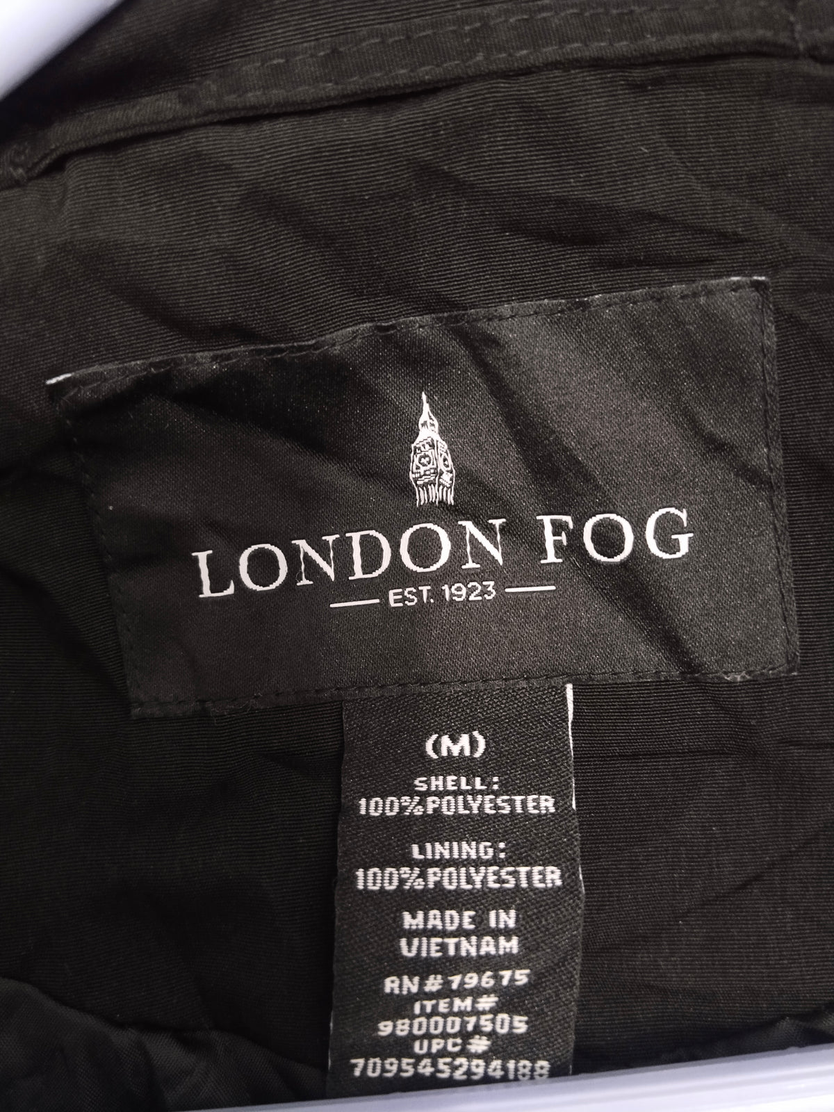 London Fog Women's Long Coat 100%Polyester